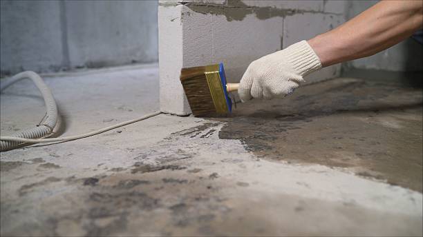 SJ Waterproofing Pros Waterproofing coverage map for Russells Point, OH and surrounding area